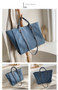 Trendy Large Capacity Portable Shoulder Messenger Chain Tote Bag