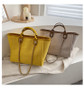 Trendy Large Capacity Portable Shoulder Messenger Chain Tote Bag