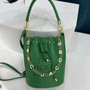 Trendy Women's Bag Chain Bucket Bag Stylish Simple Portable Messenger Bag
