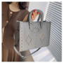 Fashion Rivet Shoulder Bag Women'S Leather Spring Simple Messenger Bag Tote Bag