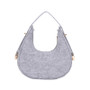 Baguette bag women's spring fashion retro felt creasing crocodile pattern underarm bag women's shoulder bag