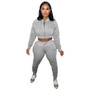 Women's Fashion Casual Hoodies Two Piece Set