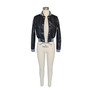 Women's pu Leather Jacket Baseball Jacket Long Sleeve Autumn Winter