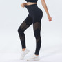 Outdoor Wear Quick-Drying Hollow Tummy Control Butt Lift Long Yoga Pants Women's Seamless High Waist Yoga Fitness Pants Trousers