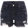 Women's Summer Fahsion Ripped High Rise Denim Shorts