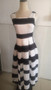 Women Suspender Striped Summer Dress