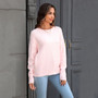 Women Solid knitting Basic sweater