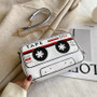 Women Style Tape Cassette Pu Messenger Bag