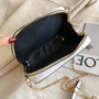 Women Style Tape Cassette Pu Messenger Bag