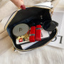 Women Style Tape Cassette Pu Messenger Bag