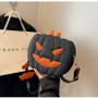 Funny Pumpkin Bag Fashion Contrast Color Creative Style Trendy Single Shoulder Women's Bag Chain Cartoon Diagonal Bag