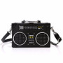 Messenger Bag Style Radio Small Case Bag Shoulder Bag Recorder Box Women's Bag