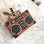 Messenger Bag Style Radio Small Case Bag Shoulder Bag Recorder Box Women's Bag