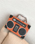 Messenger Bag Style Radio Small Case Bag Shoulder Bag Recorder Box Women's Bag