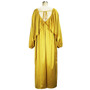 Women's Fashion Spring Autumn Chic Off Shoulder Sexy Dress Solid Color Color Bat Sleeves Maxi Dress