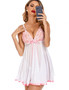 Sexy Lingerie Sexy Straps Transparent Mesh Nightdress