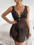 Sling Lace Sexy Pajamas Transparent Sexy Nightdress