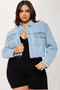 Women Short Denim Jacket