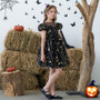 Children's dress girl dress princess dress embroidery puff sleeve Halloween cos performance costume