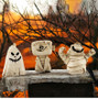 Pumpkin head ghost Halloween scene decoration trendy play resin ornaments desktop ornaments