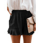 Summer Casual High Waist Pleated Loose Shorts