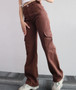 Women Casual Pocket Pants