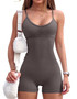 Women's Yoga Jumpsuit Solid Straps Slim Waist Workout Sports Jumpsuit