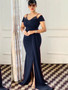 Sexy Evening Dress African Bridesmaid Wedding Strap Party Gown