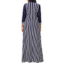 Women's Casual Shirt Outerwear Women's Striped Long Sleeve Shirt Dress