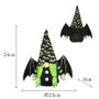 Halloween Bat Wings Doll Window Decoration Faceless Doll Festive Atmosphere Props