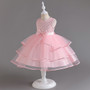 Girls' one-year-old dress skirt flower girl girl high-end princess birthday dress