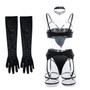 Sexy Temptation Garter Hollow Sexy Four-Piece Lingerie Set For Women