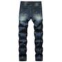 Men'S Style Trendy Distressed Ripped Denim Pants