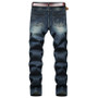 Men'S Style Trendy Distressed Ripped Denim Pants