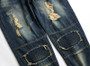 Men'S Style Trendy Distressed Ripped Denim Pants