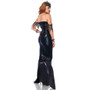 Halloween Mermaid Witch Costume Cosplay Stage Outfit Evening Dress