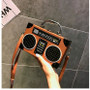 Radio Bag Box Shoulder Crossbody Bag Creative Style Funny Handbag For Women