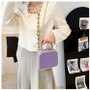 Small Bag Women's Fashion Chain Bag Hard Shell Handbag Shoulder Crossbody Box Bag