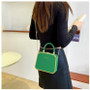 Small Bag Women's Fashion Chain Bag Hard Shell Handbag Shoulder Crossbody Box Bag