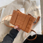 Spring Box Bag Fashion Style Small Square Bag Double Strap Single Shoulder Crossbody Bag