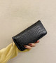 French Pattern Long Zipper Clutch Women's Wallet