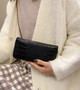 French Pattern Long Zipper Clutch Women's Wallet