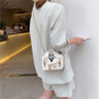 Women Uniform Bag Turndown Collar Jacket Style Bag