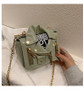 Women Uniform Bag Turndown Collar Jacket Style Bag