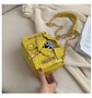 Women Uniform Bag Turndown Collar Jacket Style Bag