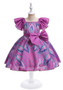 Cosplay future iwaju princess dress skirt feather print flying sleeve girls performance suit