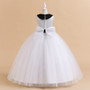 Girls princess dress host stage catwalk piano costumes children's dress