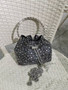 Women Rhinestone Handbag Full Diamond Messenger Bag