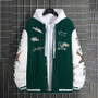 Men's Baseball Uniform Jacket Spring And Autumn Trendy American High Street Young Men's Loose Casual Coat