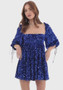 Plus Size Women Sequin Summer Casual Round Neck Short Sleeve Solid Dress